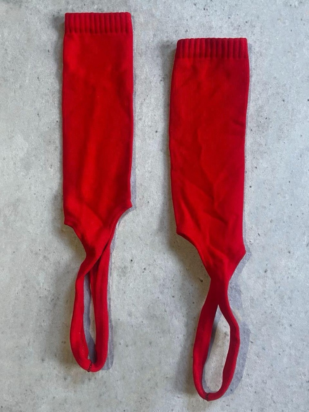 ★ Red Stirrup Socks ★